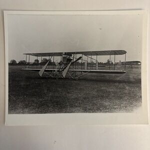 Wright Brothers Era Biplane Historic‎ Reprint Photo Aviation Dottie Gheen